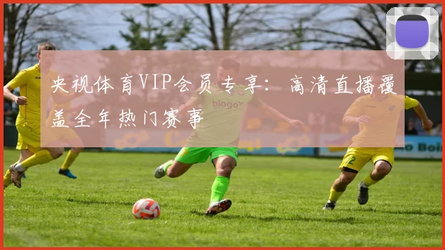 央视体育VIP会员专享：高清直播覆盖全年热门赛事